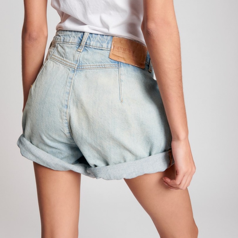 One Teaspoon Kansas Streetwalkers HIGH WAIST 80s SHORT size 24 - Picture 5 of 11
